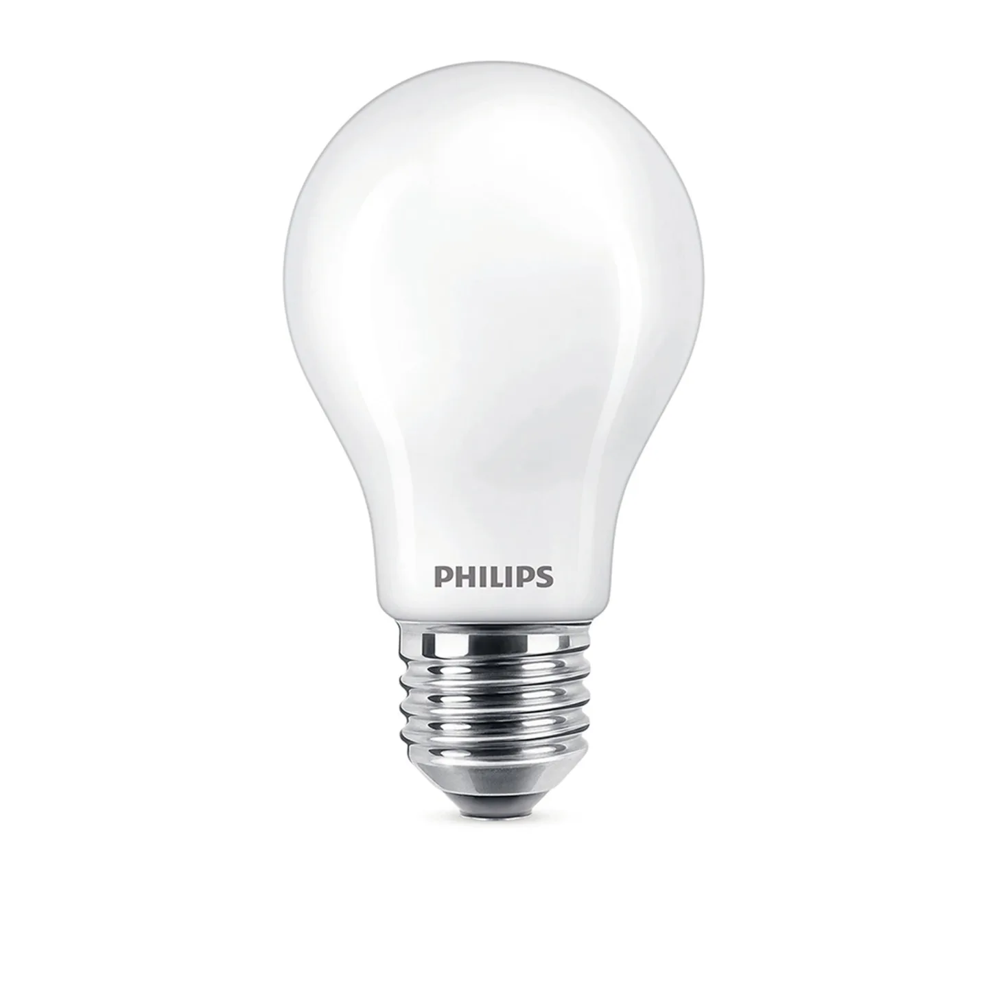 Philips - LED Ljuskälla E27 3,4W 470lm 2700K Dimbar vit - LED-lampor - Vit
