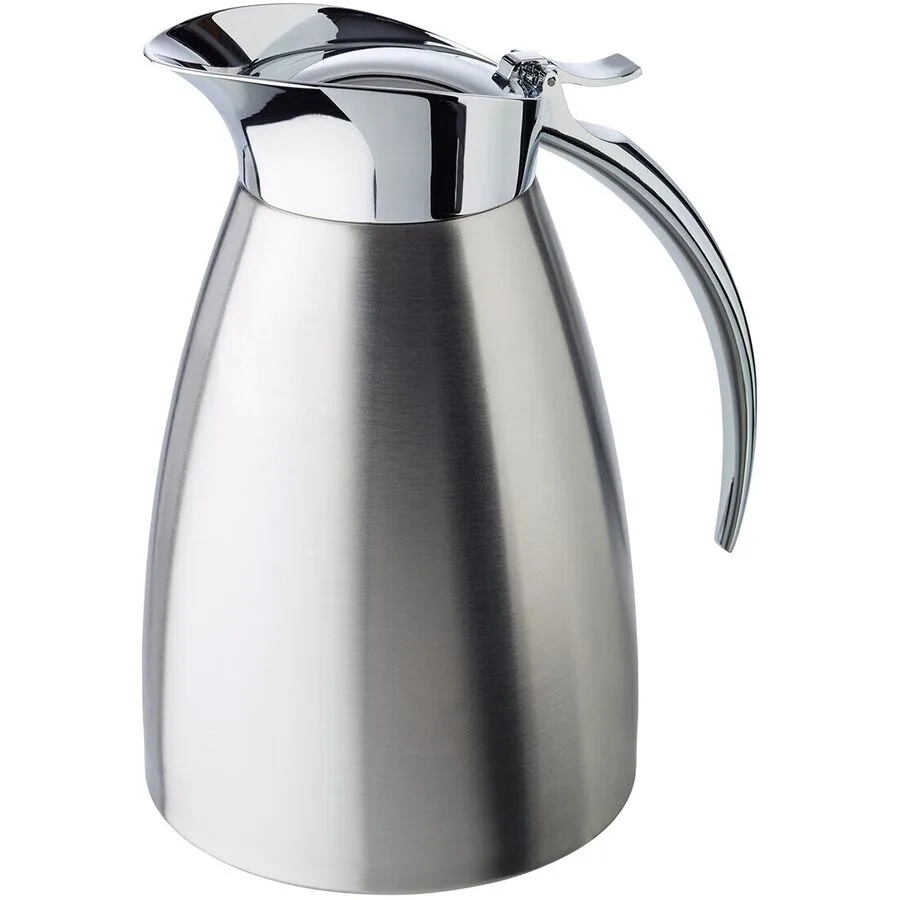 APS Isolierkanne Advanced Grau Edelstahl 19.5 cm - Material: 18/8 Edelstahl