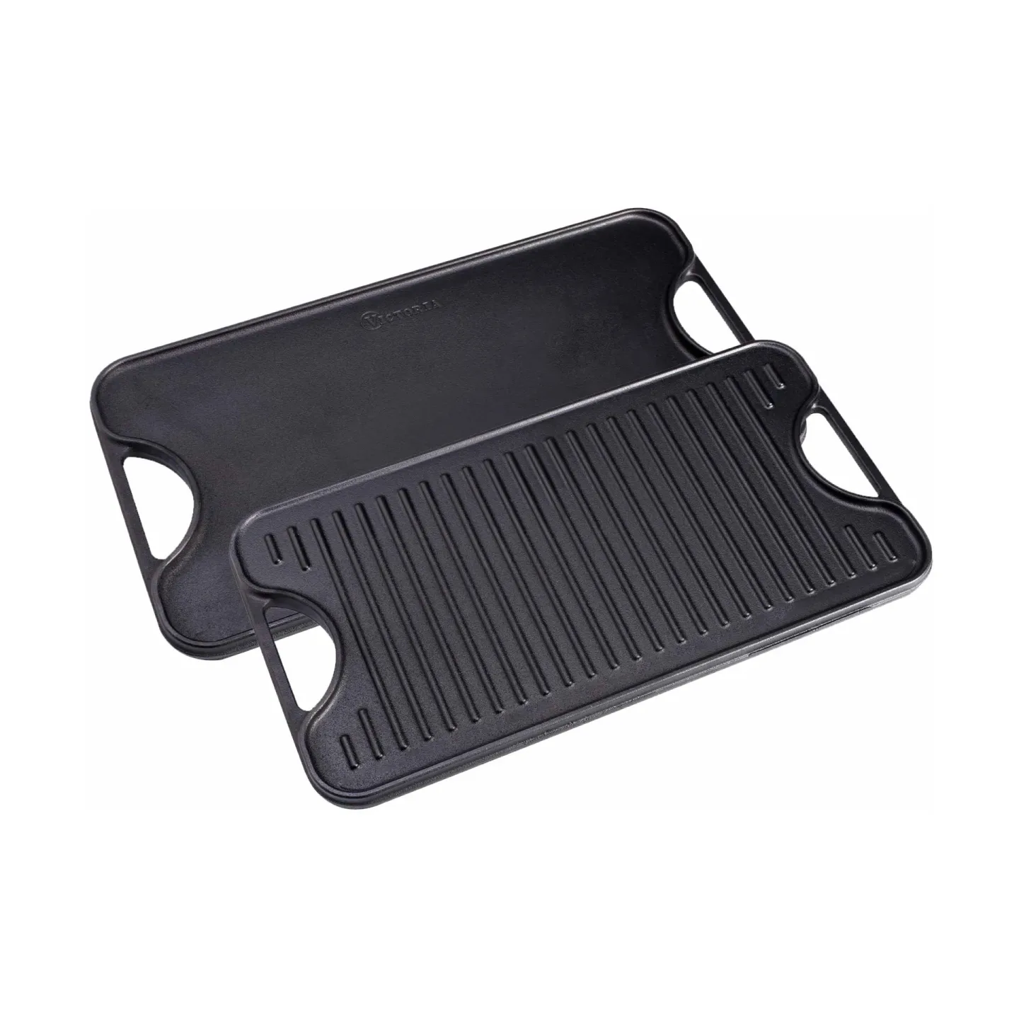 Victoria Victoria rechteckige Grillplatte enameled 47,4x25,4 cm