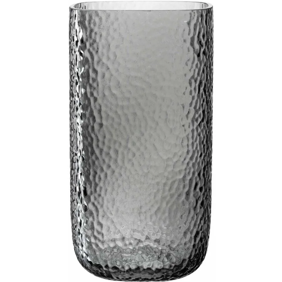 Vase Leonardo Grau Glas 29 cm