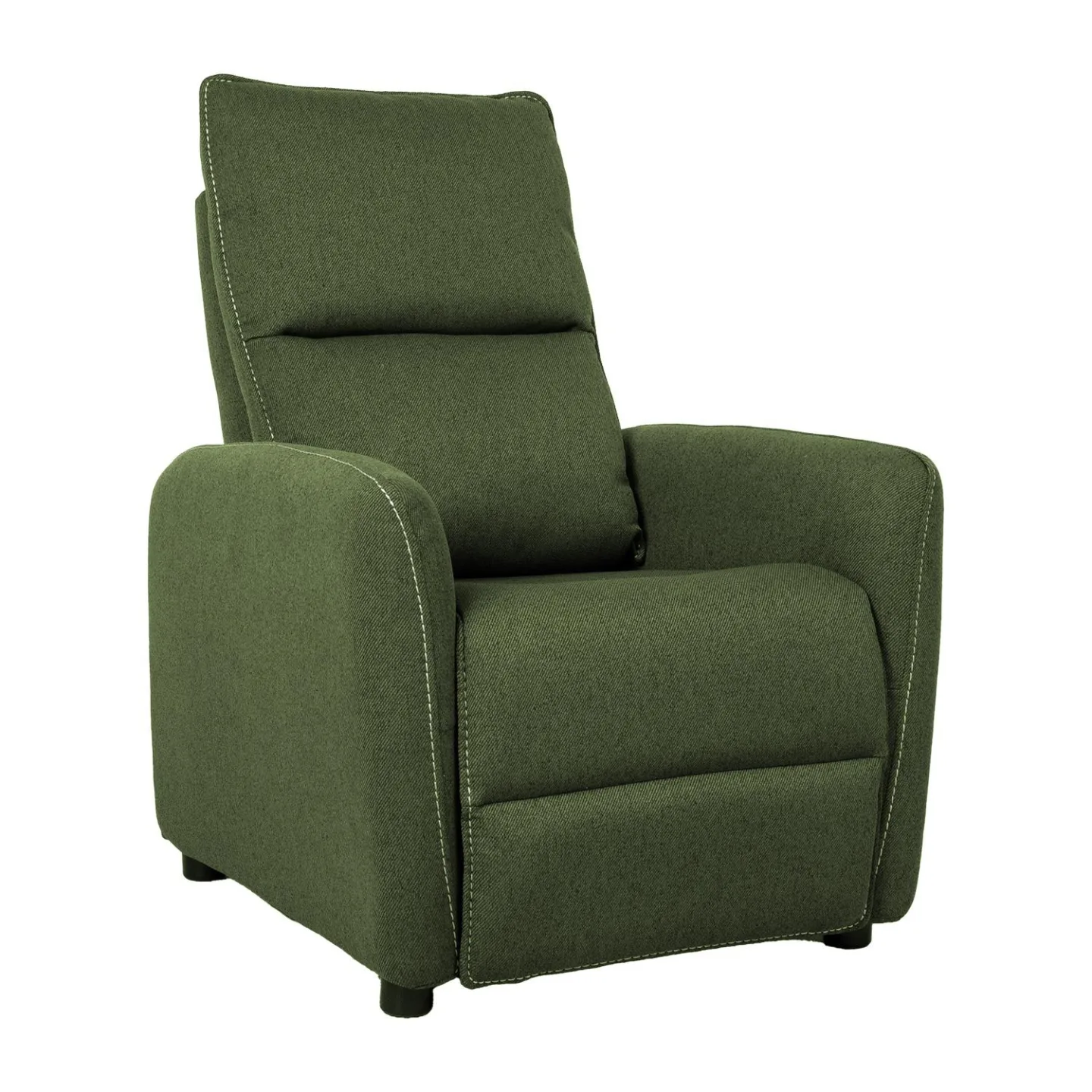 Reclinerfåtölj Örsvik med push back-mekanism - grön
