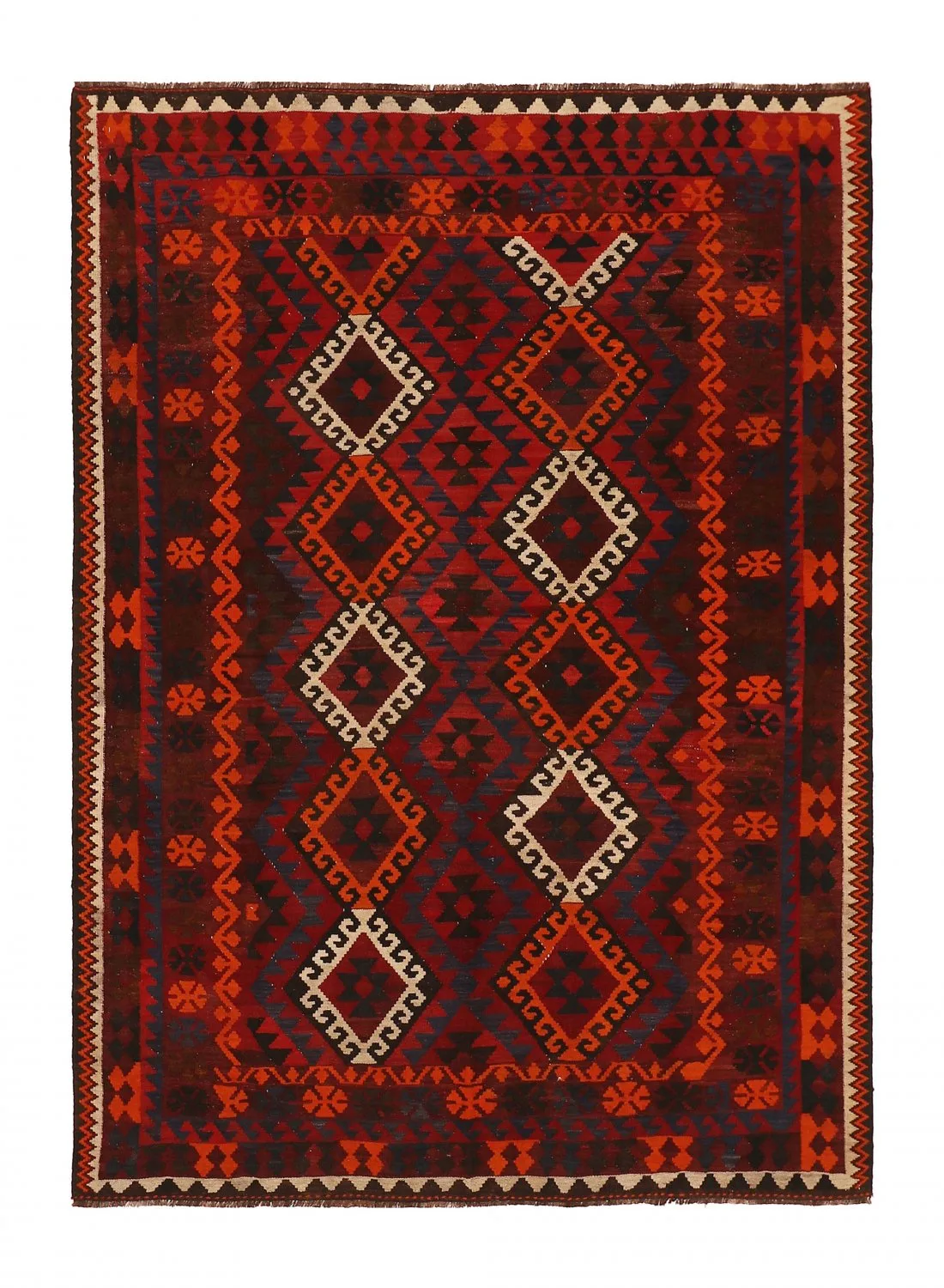 Orientalsk kelimteppe 276 x 198 cm (Størrelse: 276 x 198 cm)