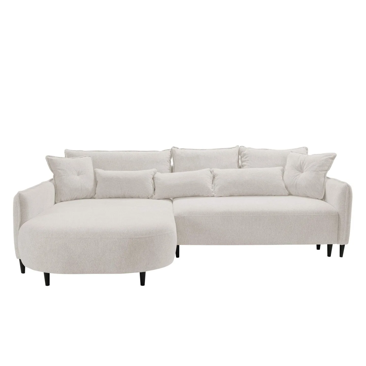 Bornalle 3-sits Bäddsoffa med divan - beige