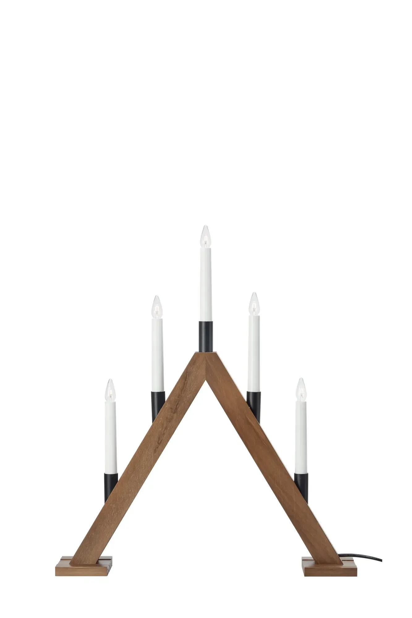 Ember Adventskerzenhalter Dunkelbraun 54 cm