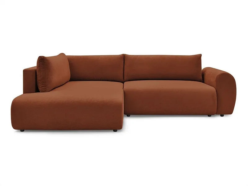 Ecksofa BOBOCHIC LUCIEN Stoff orange