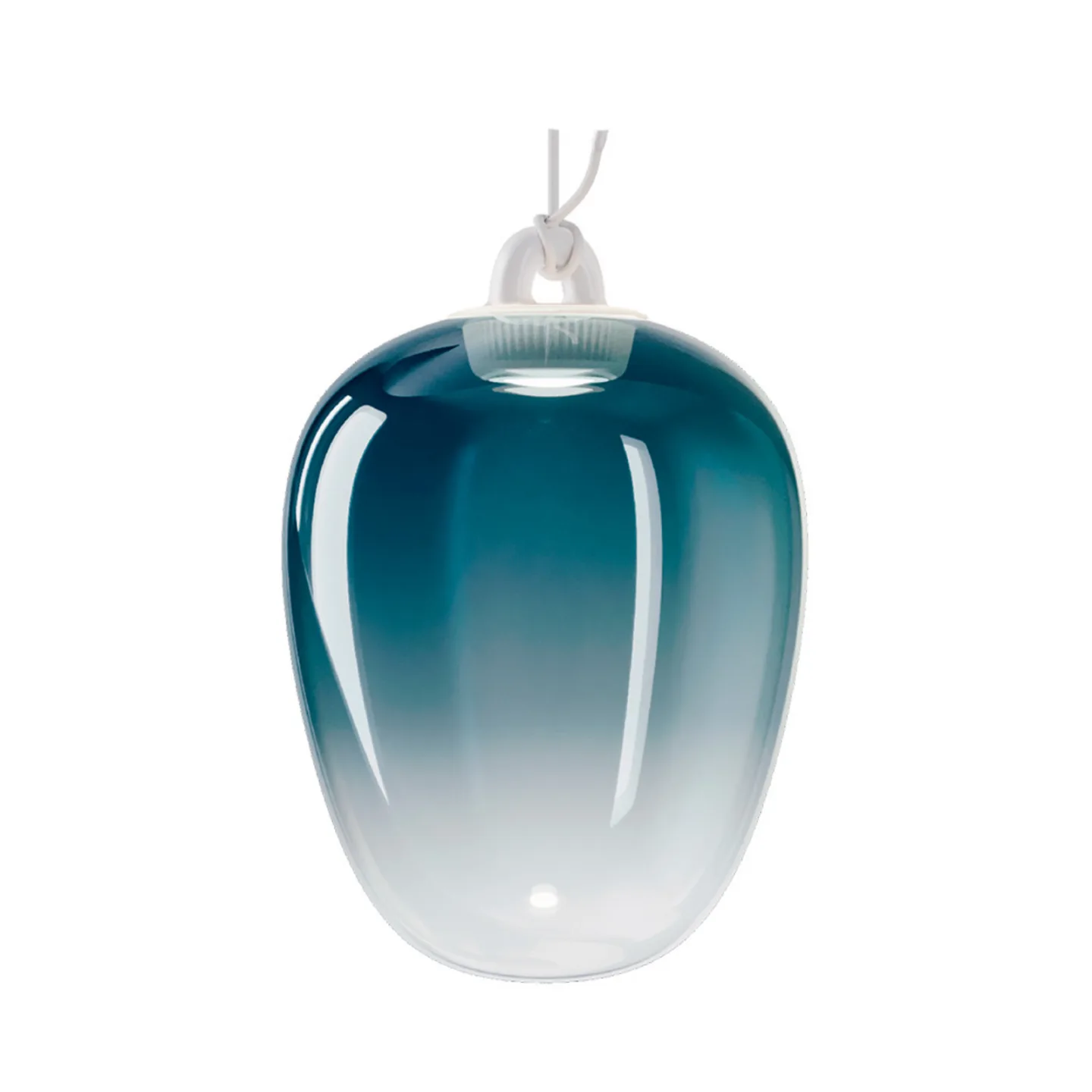 Oblò Pendel Medium 3000K Azure Stål/Hvit - Lodes - Stue - Glass