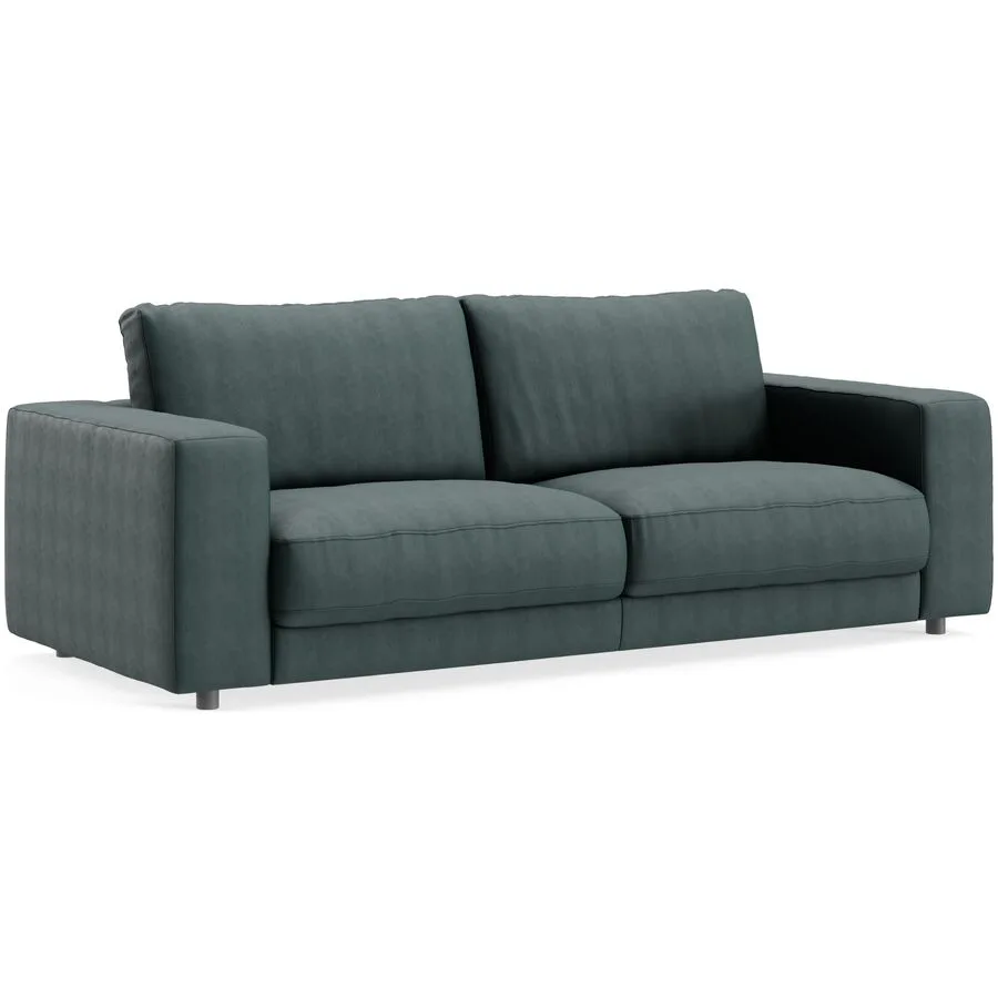 Sofa Ava Bezug: 100% Polyester smaragd B 230 T 107 cm - Möbel Konfigurator: Traummöbel individuell zusammenstellen