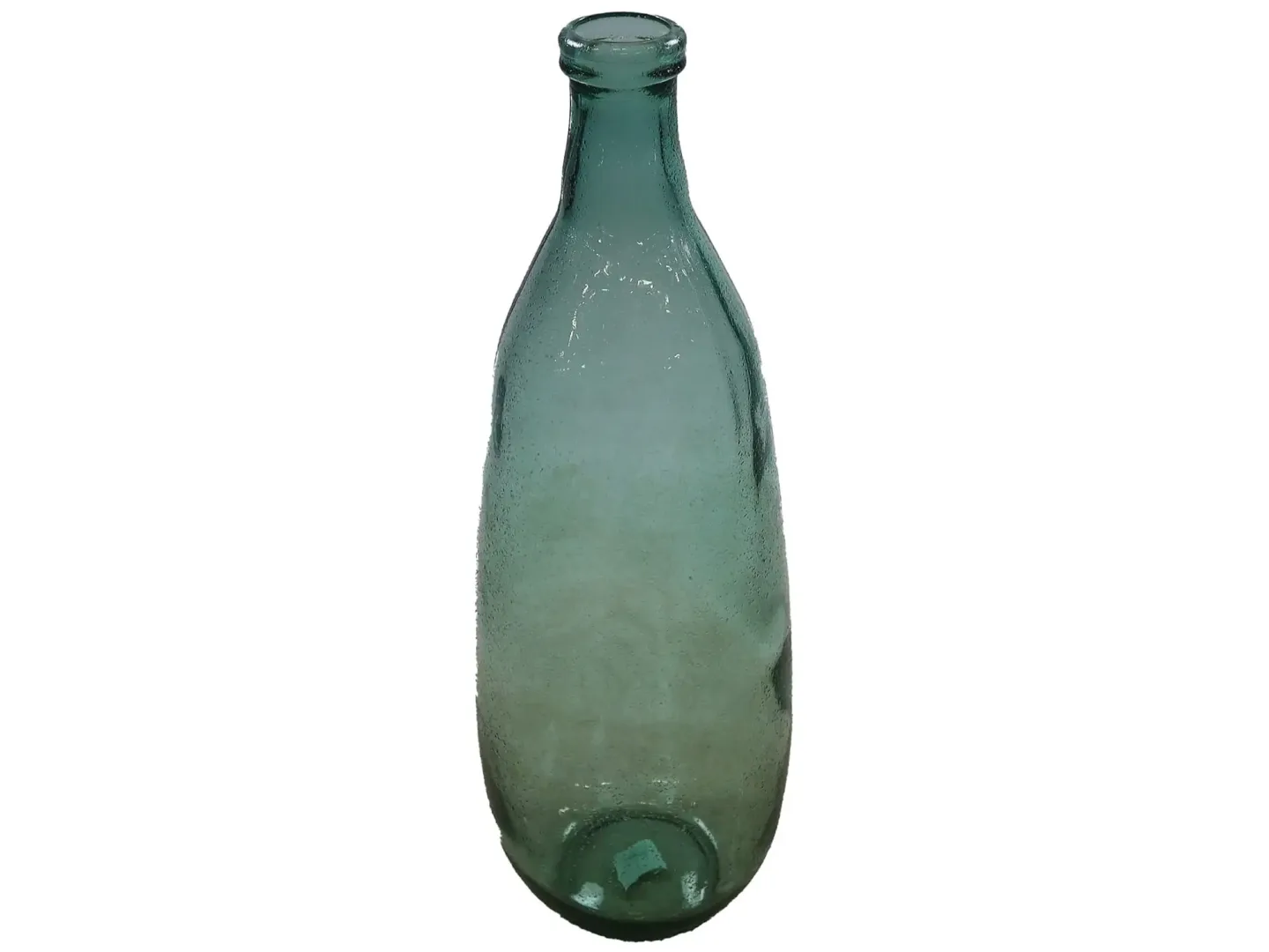 Decofinder Flasche Glas Hellgrün H: 75 cm | Schubiger Möbel
