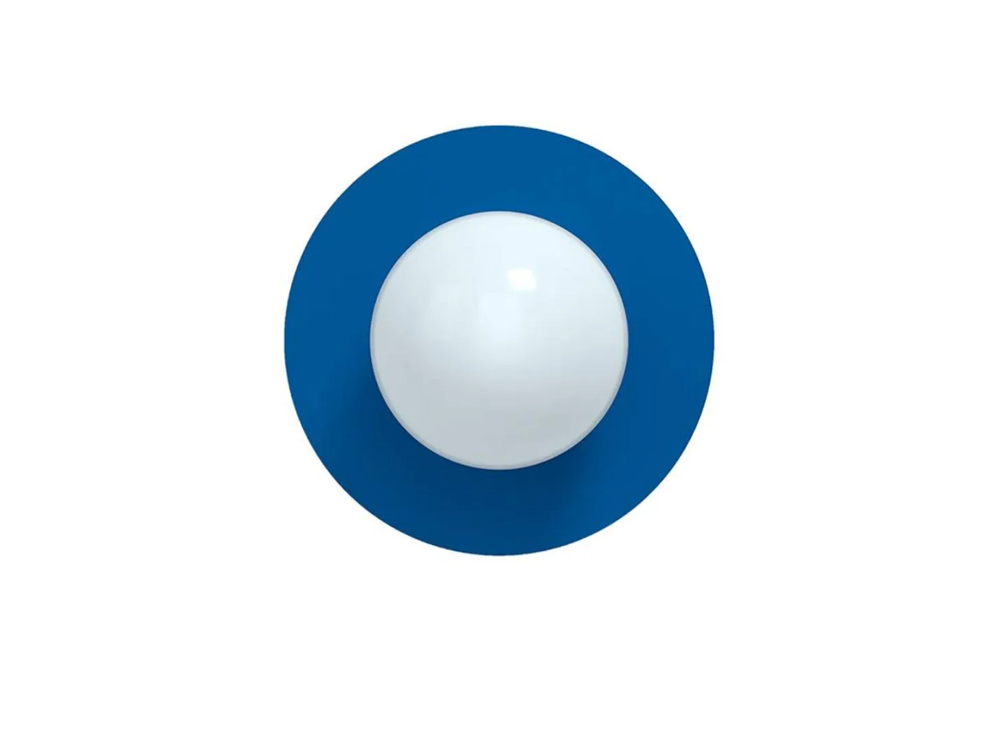 Candy Big Circle 360 L Wandleuchte, blau - Swedish Ninja - Wohnzimmer - Metall