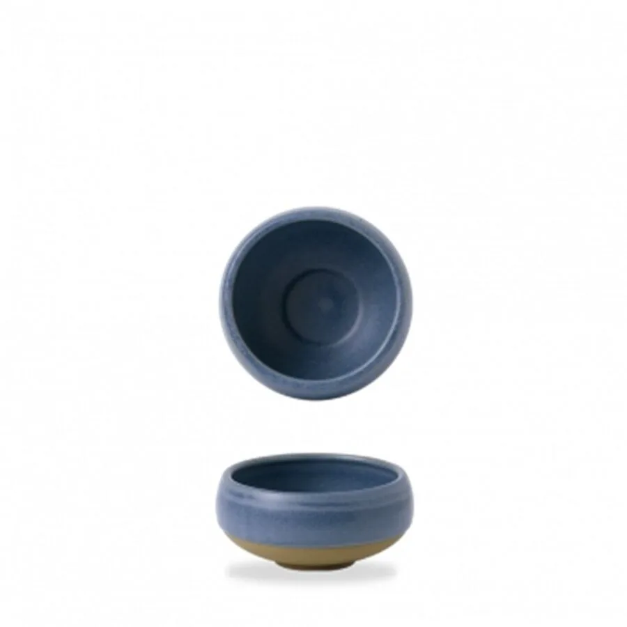 Churchill Schüssel Emerge Blau Porzellan 12 cm 5.9 cm