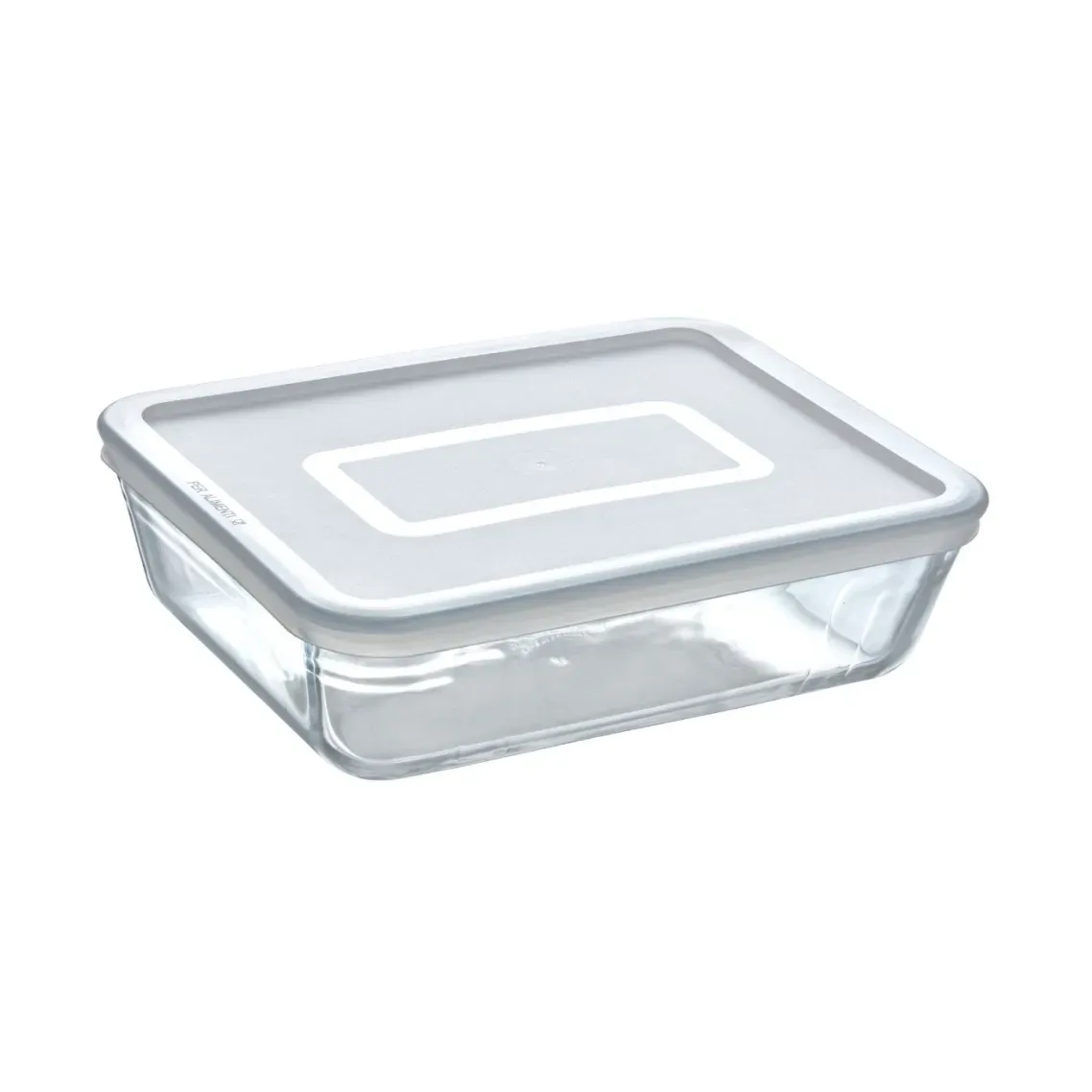 Pyrex Cook & Freez rektangulärt fat med lock 19x14 cm