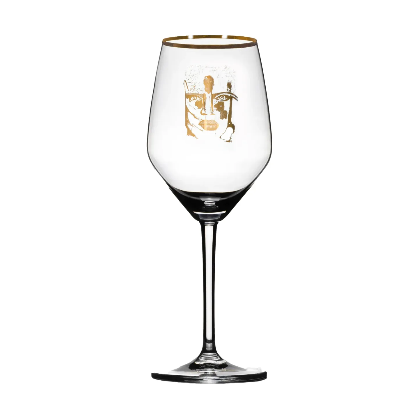 Golden Dream Vitvinsglas 22 cm - Guld