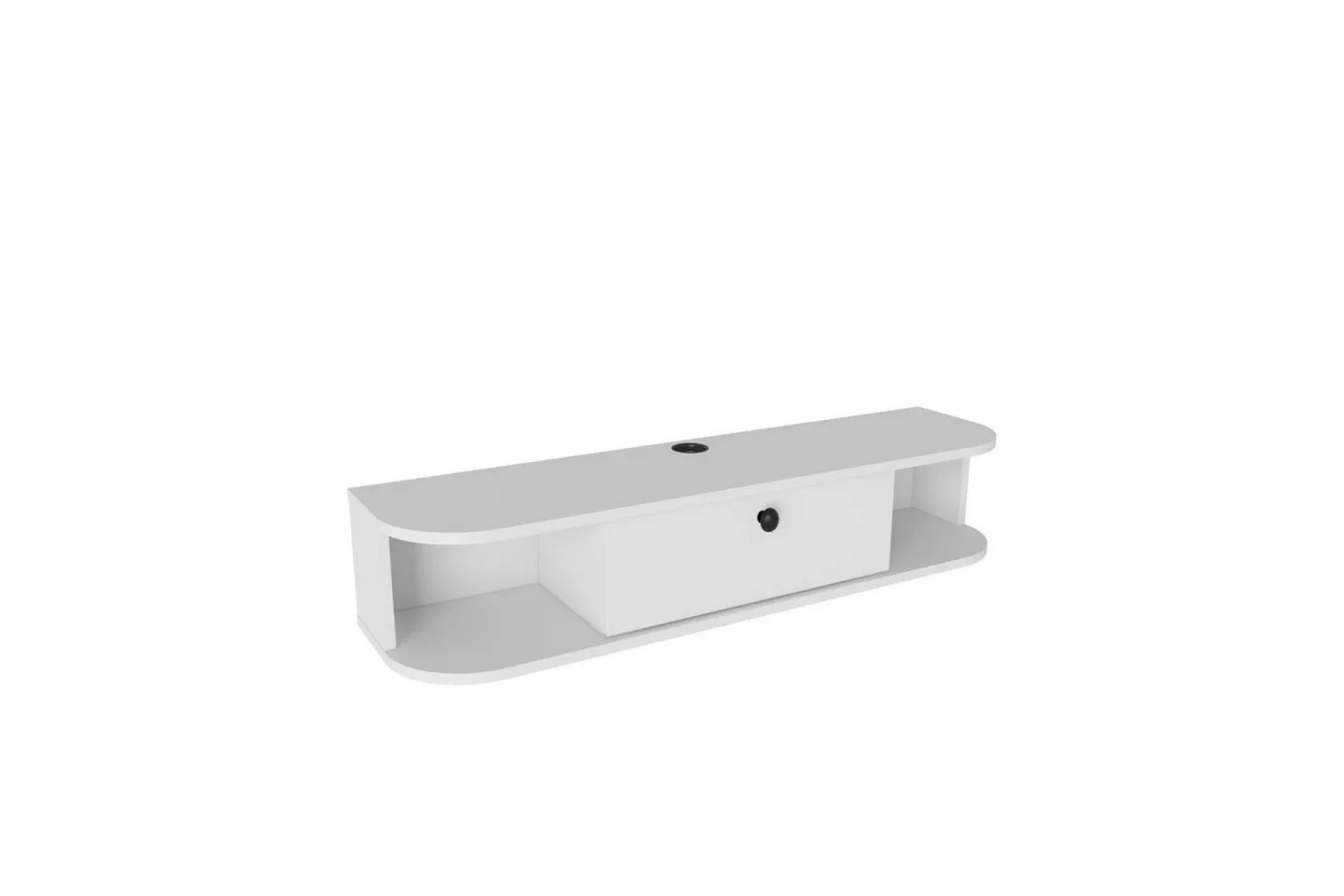 Kalvos Tv-bänk 120 cm - Vit
