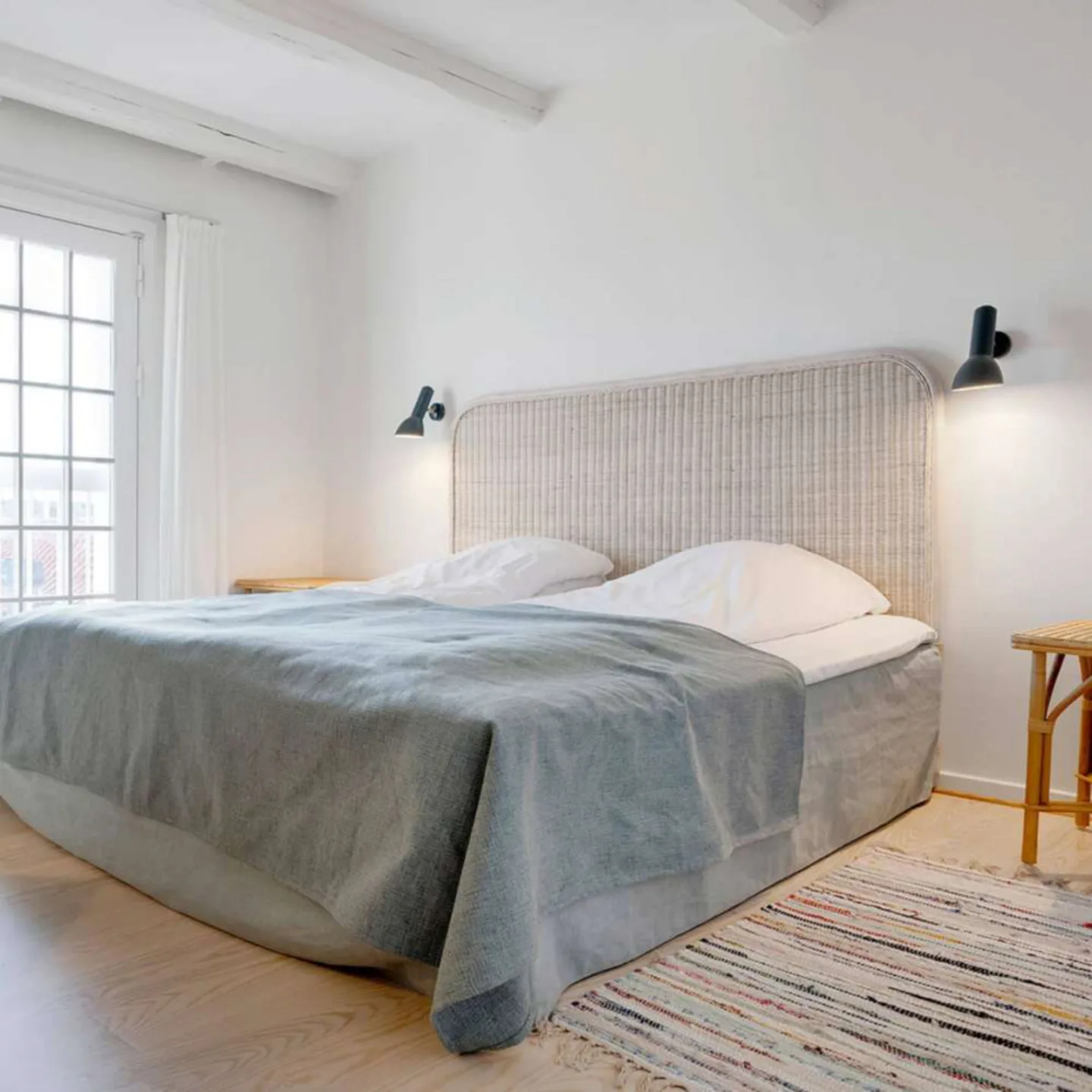 Oblique Wandleuchte HW Chrome/Flint Grey - Cph Lighting - Wohnzimmer - Aluminium