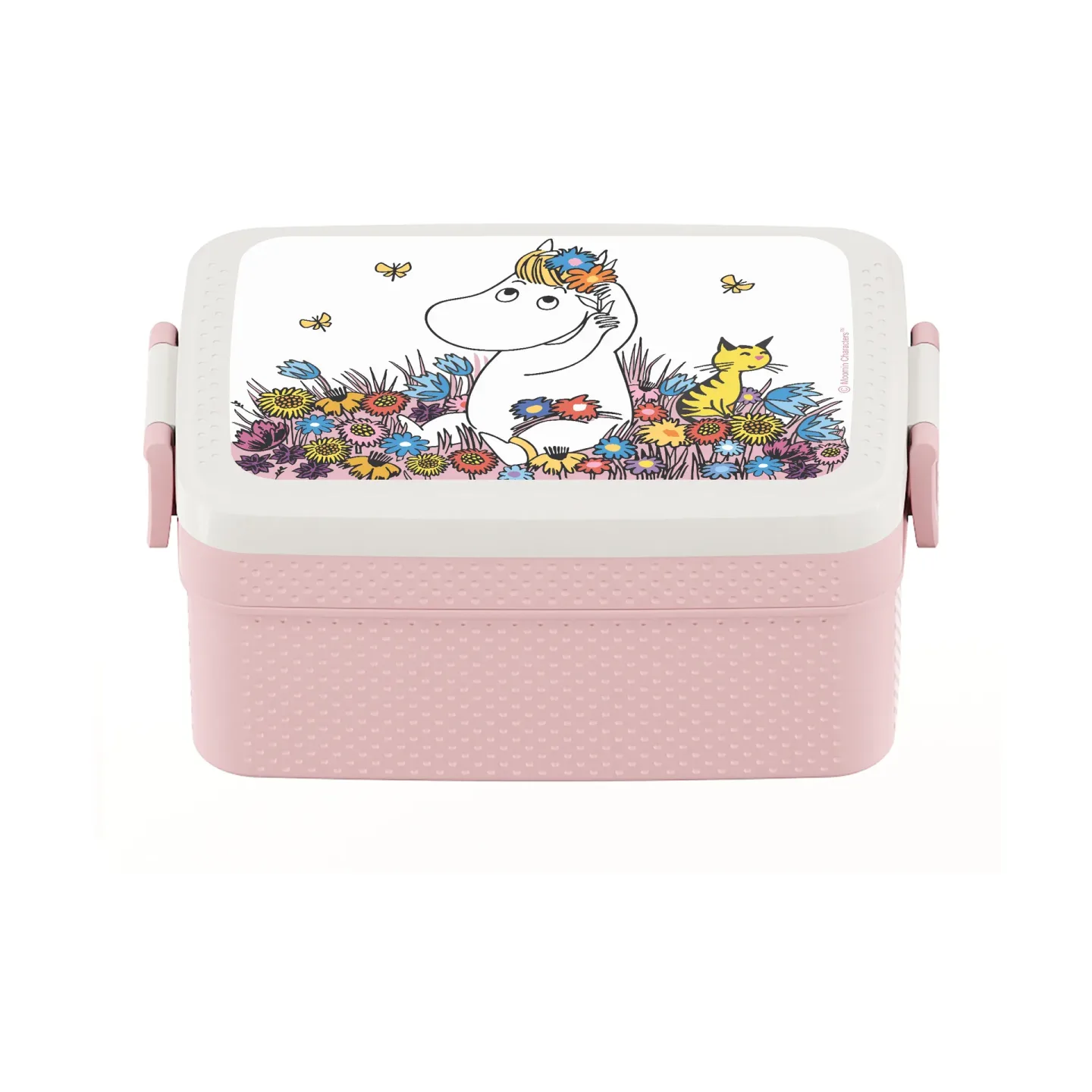 Rätt Start Mumin Äng Lunchbox 12x18,5 cm Lila-Rosa