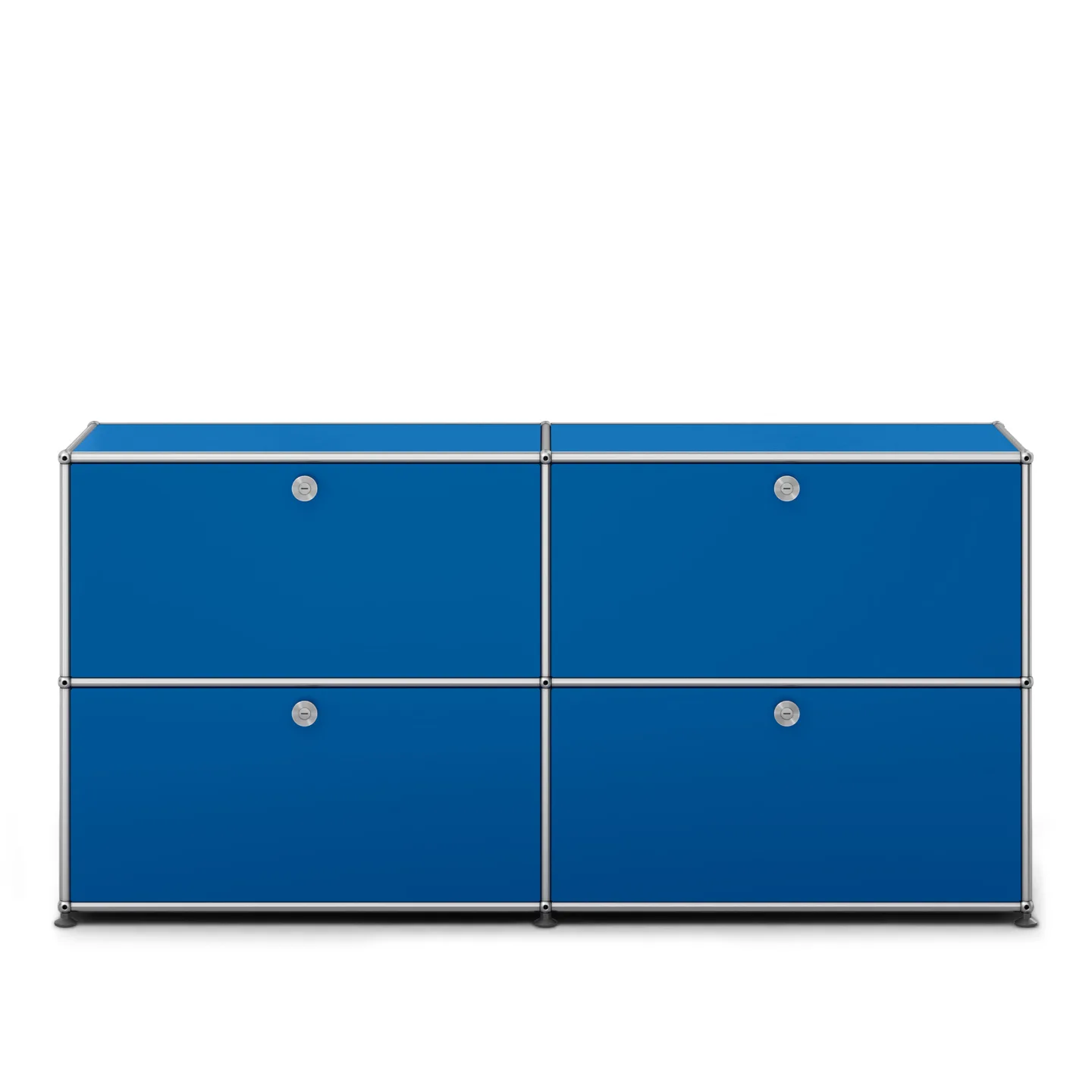 USM - USM Haller Sideboard E2 Gentian Blue - Skänkar och sideboards - Fritz Haller & Paul Schärer - Blå
