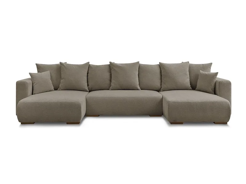 Wohnlandschaft BOBOCHIC SIDONIE Stoff chiniert taupe