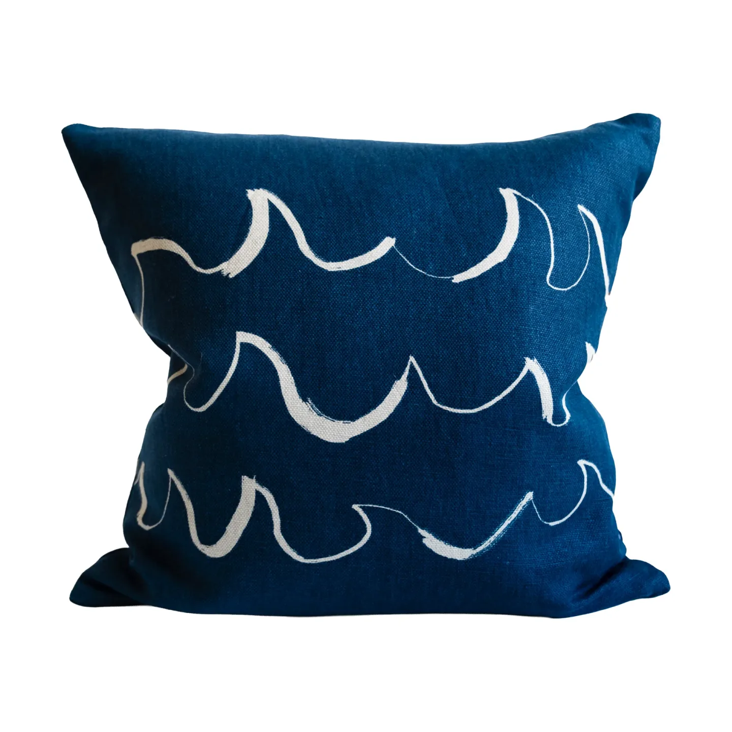 Fine Little Day Wave kuddfodral 48x48 cm Blue