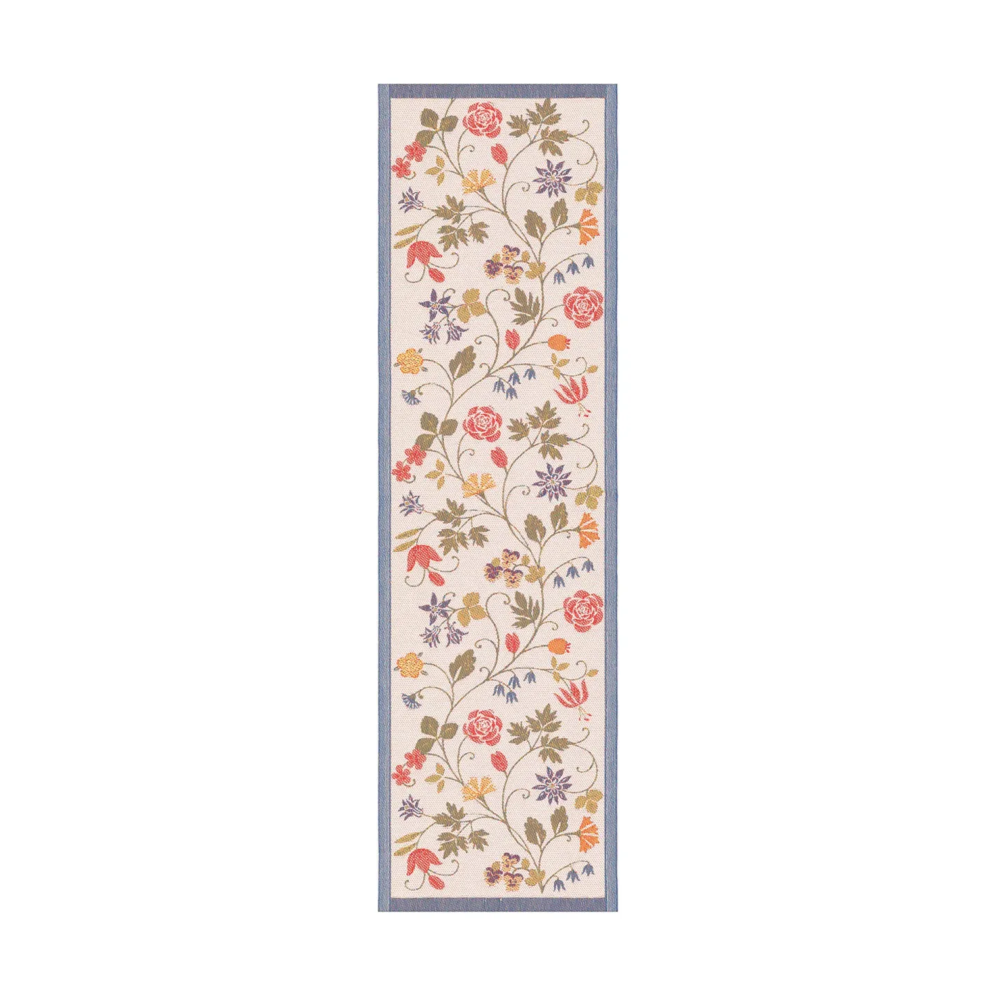 Ekelund Linneväveri Flower bordslöpare 35x120 cm Multi