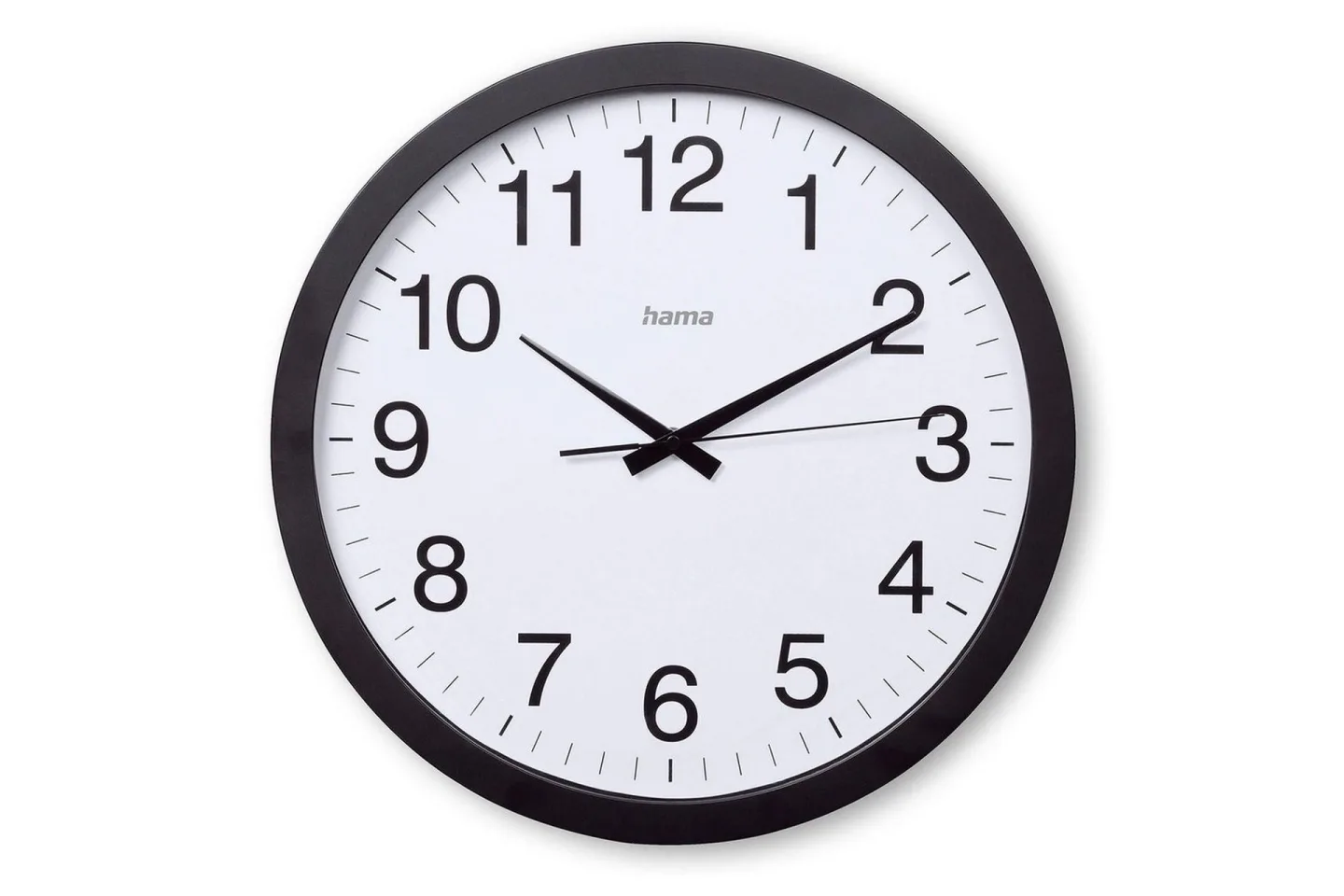 Väggklocka Hama Aruba 40 cm - Svart