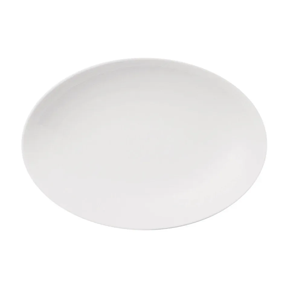 Rosenthal Loft tiefer Teller oval weiß 18,9 x 26,8cm