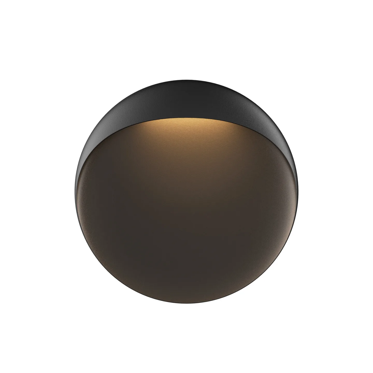 Flindt Wandleuchte Ø400 3000K Black - Louis Poulsen - Wohnzimmer - Design - Aluminium - Rund