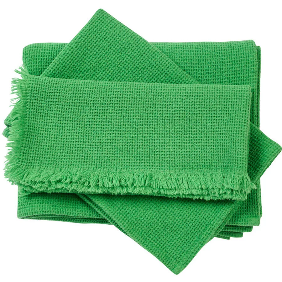 Lavie Servietten Smilla grün 70% Baumwolle / 30% Leinen 45 x 45 cm