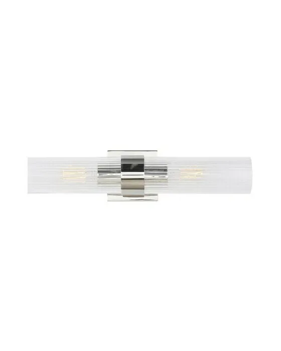 Geneva Linear Sconce Nickel