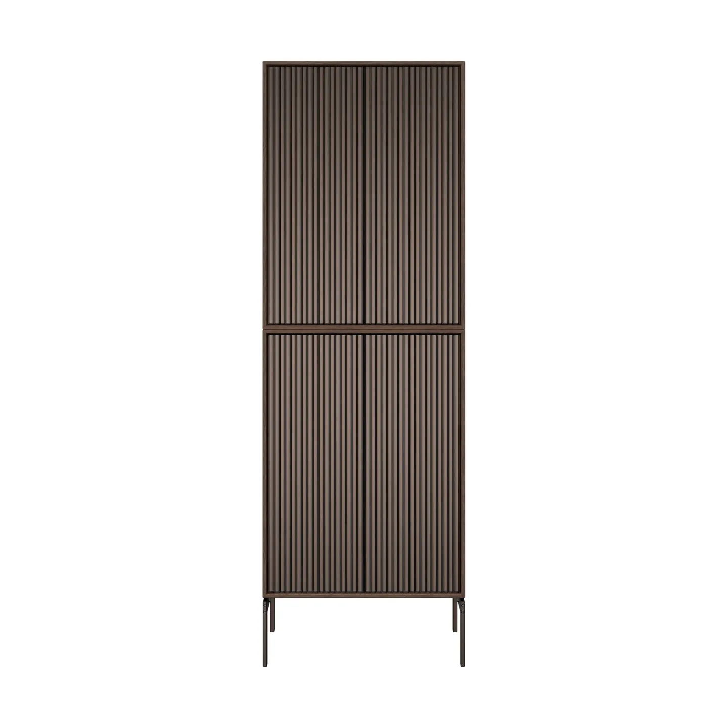 Vipp Vipp Cabinet H4 skåp med ben Dark oak, doors