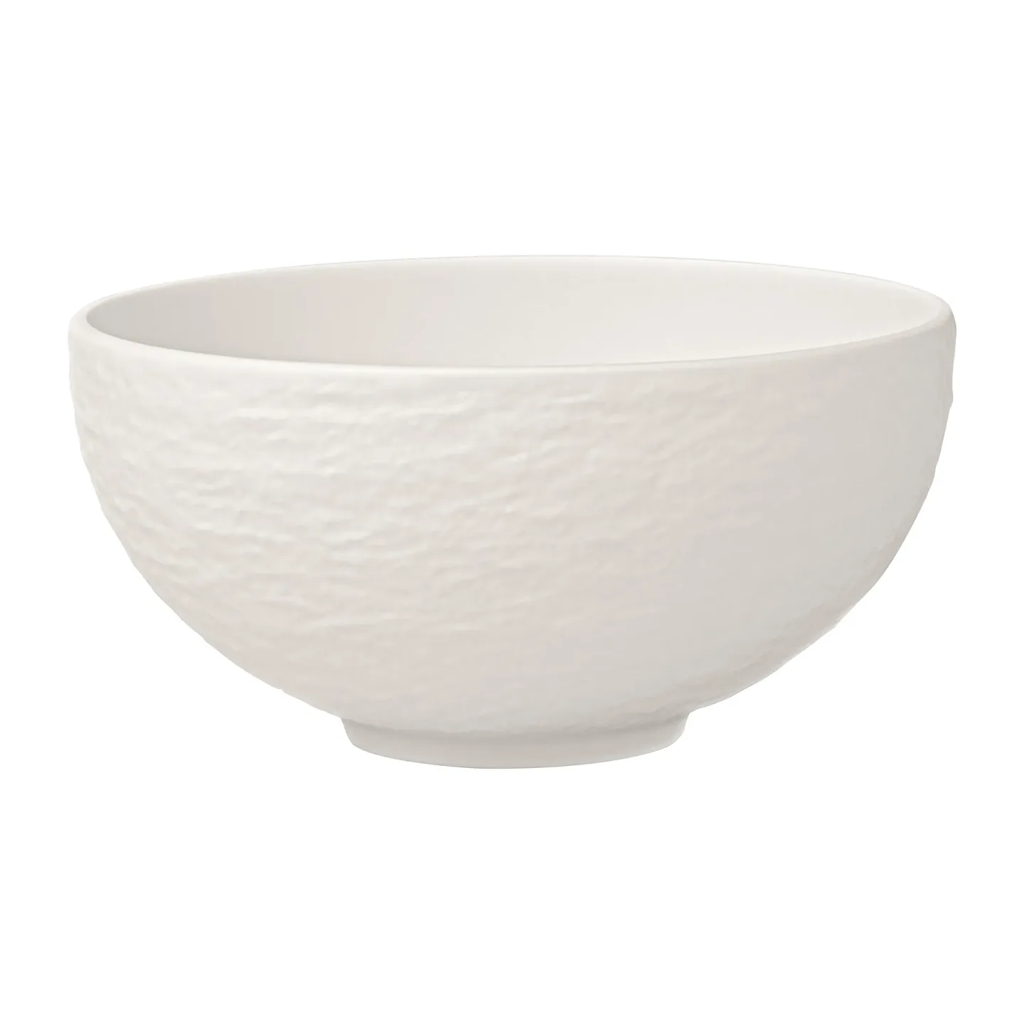 Villeroy & Boch Manufacture Rock Suppenschale Ø13cm Blanc