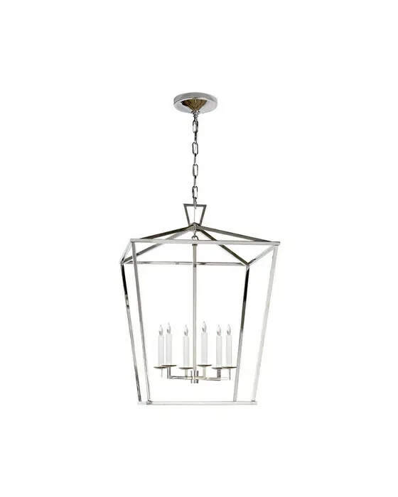 Darlana loftlampe nikkel