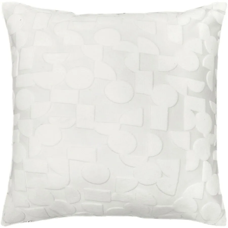 Zierkissen Urban offwhite Baumwolle B 45 T 45 cm