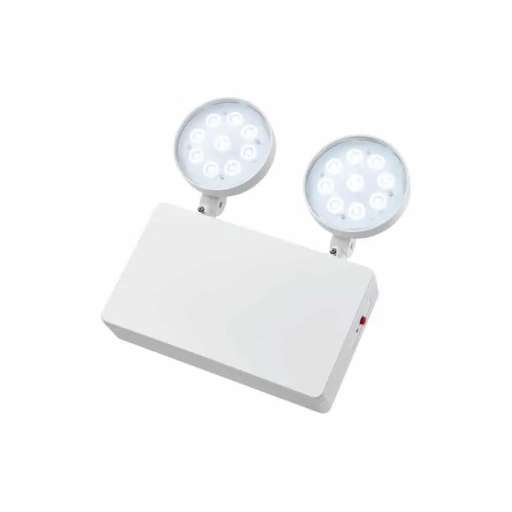 Sylsafe Twin Flood LED Nödljus 2x3W