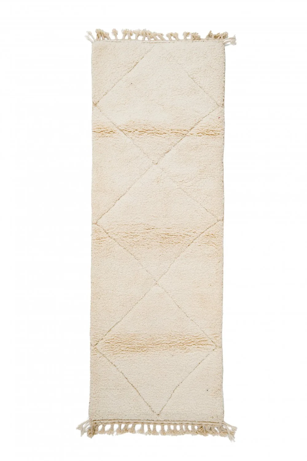 Kelim-teppe Marokkansk Beni Ourain 295 x 85 cm (Størrelse: 295 x 85 cm)