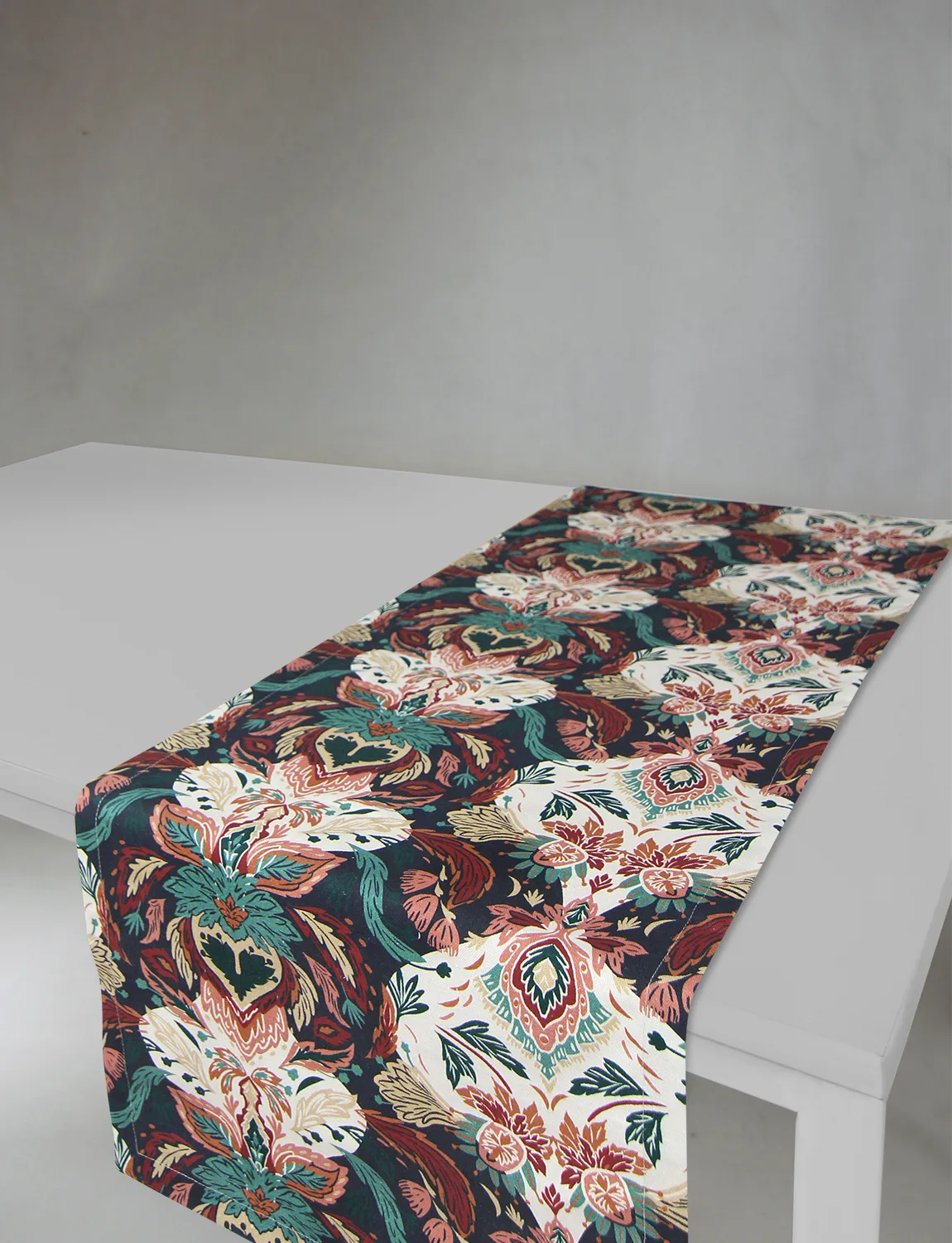 Løpere - Paula (blå/multi) (Størrelse: 40 x 140 cm)