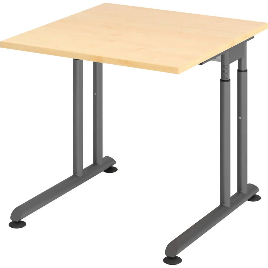 Schreibtisch Office Ahorn Holzwerkstoff B 80 T 80 cm