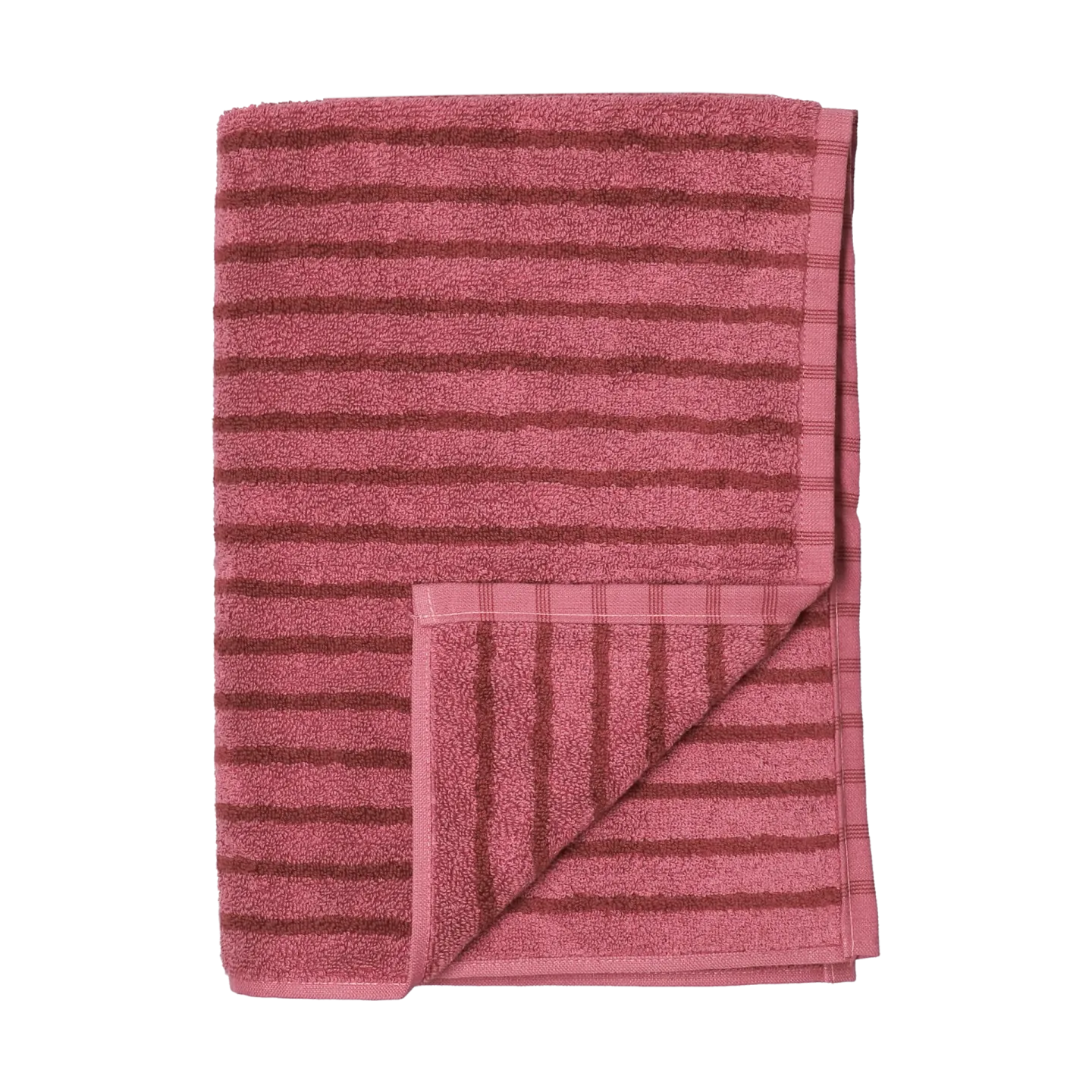 Scandi Living Drift badhandduk 70x140 cm Rosa-röd