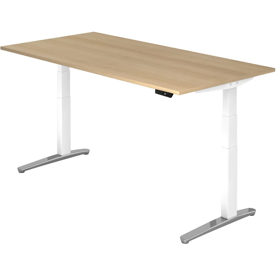 Schreibtisch Office Eiche Dekor Holzwerkstoff B 200 T 100 cm