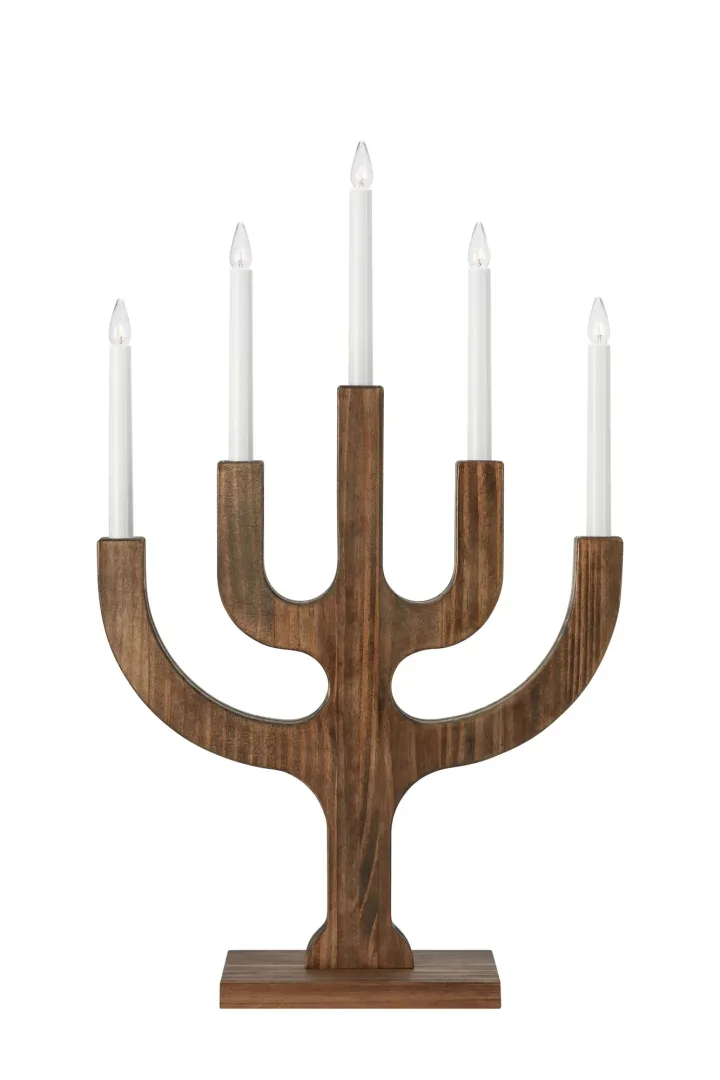 Sapin Adventskerzenhalter Braun 65 cm