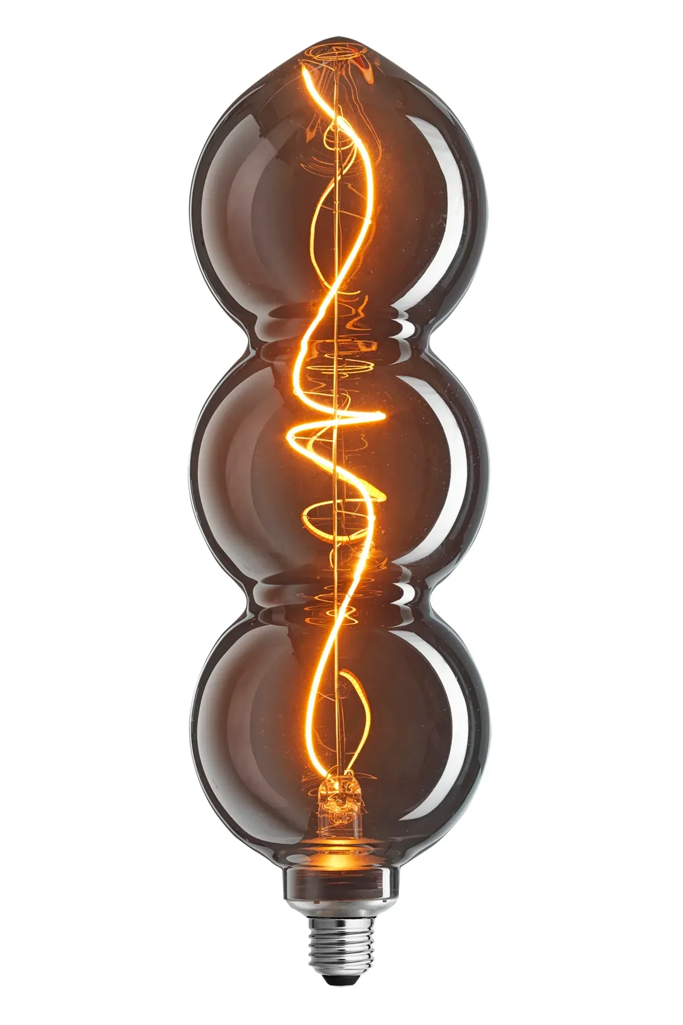 Unison Nero Lichtquelle Grau LED 3-stufigsdimmer E27 4W