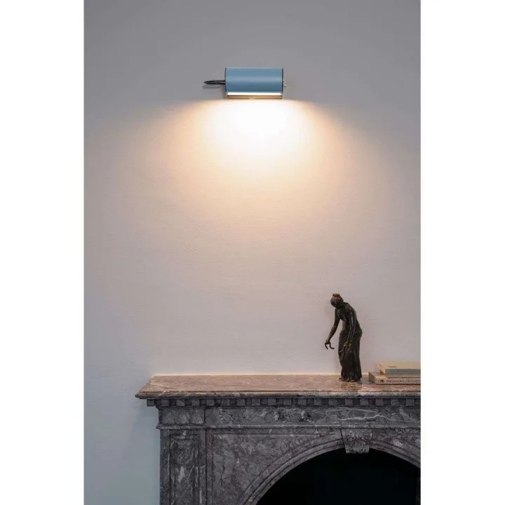 Applique Cylindrique Petite Wandlampe, blau - Nemo Lighting - Schlafzimmer - Vintage