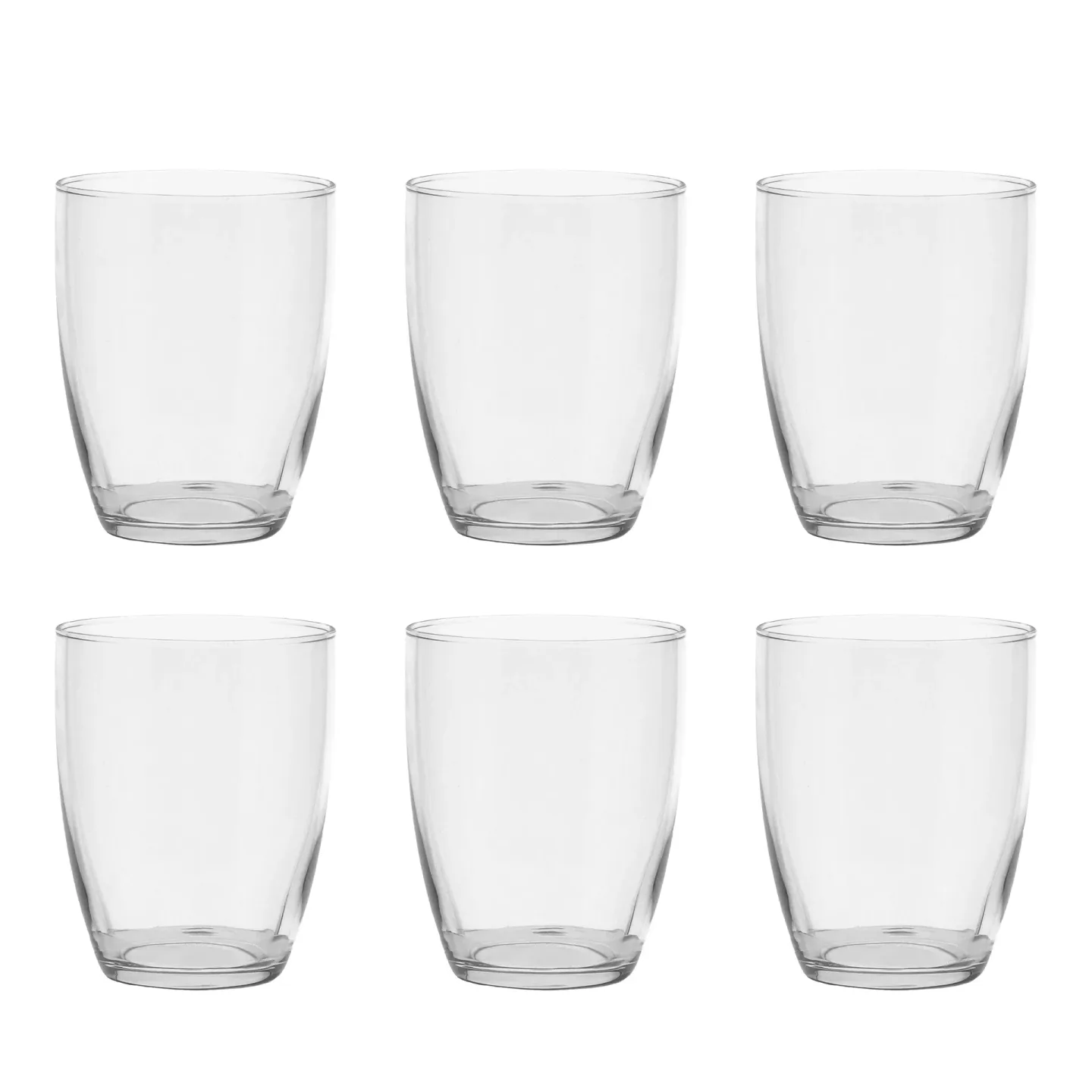 Scandi Living Pure Trinkglas 30 cl 6er-Pack Klar