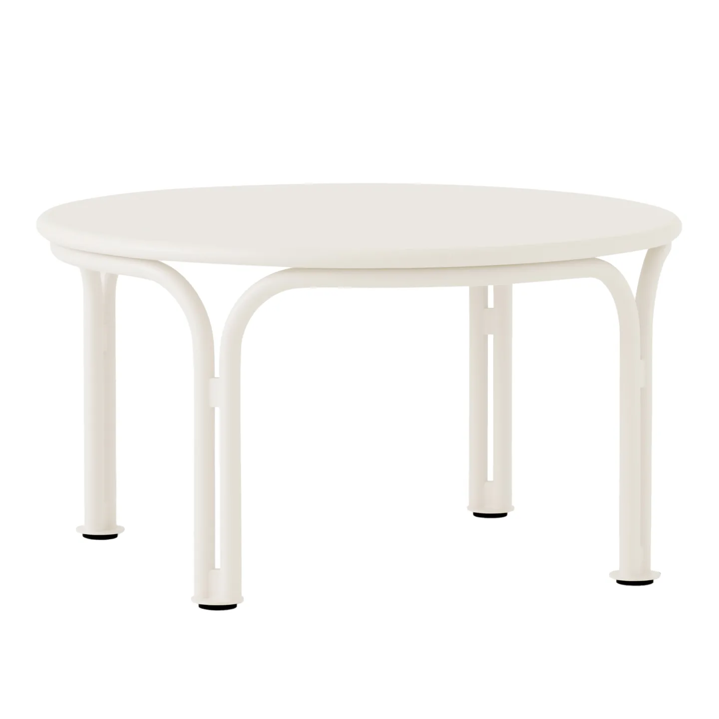 &Tradition - Thorvald Outdoor Coffee Table SC108 Ø70 cm Ivory - Soffbord utomhus - Space Copenhagen - Metall