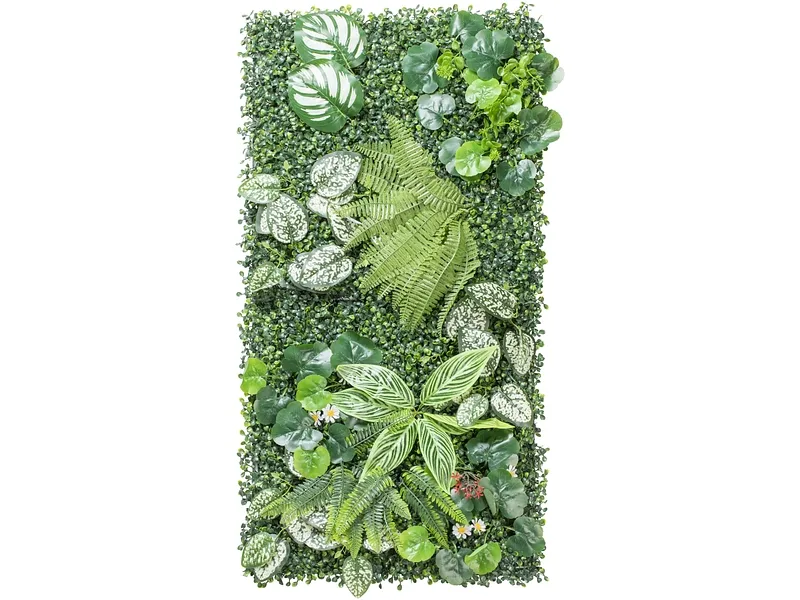 Stabilisiertes Pflanzen Gemälde TROPIC 1 Stück polyäthylen grün 50x100x5cm