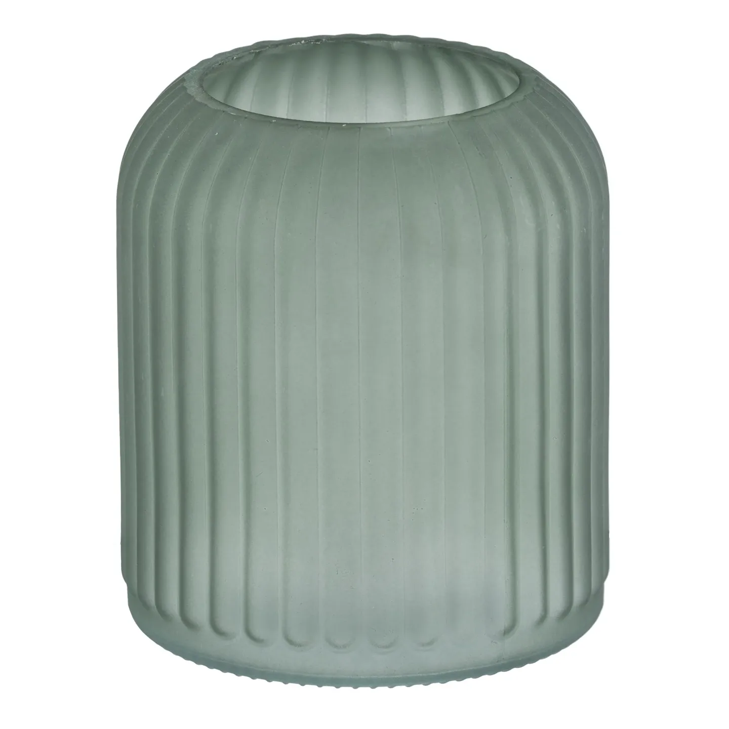 Gasper Windlicht Glas, Türkis B: 13 cm | Schubiger Möbel