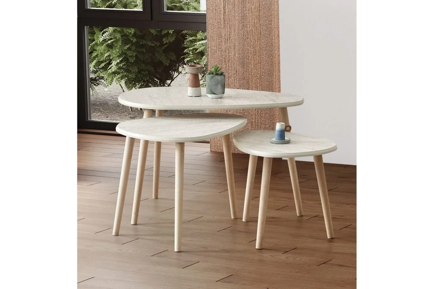 Horatio Satsbord 80 cm - Sand