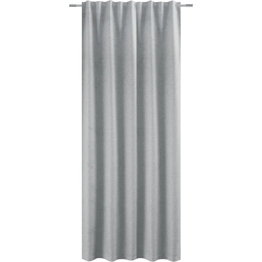 Fertigvorhang Fiona 135x260cm hellgrau - Material: 100% Polyester