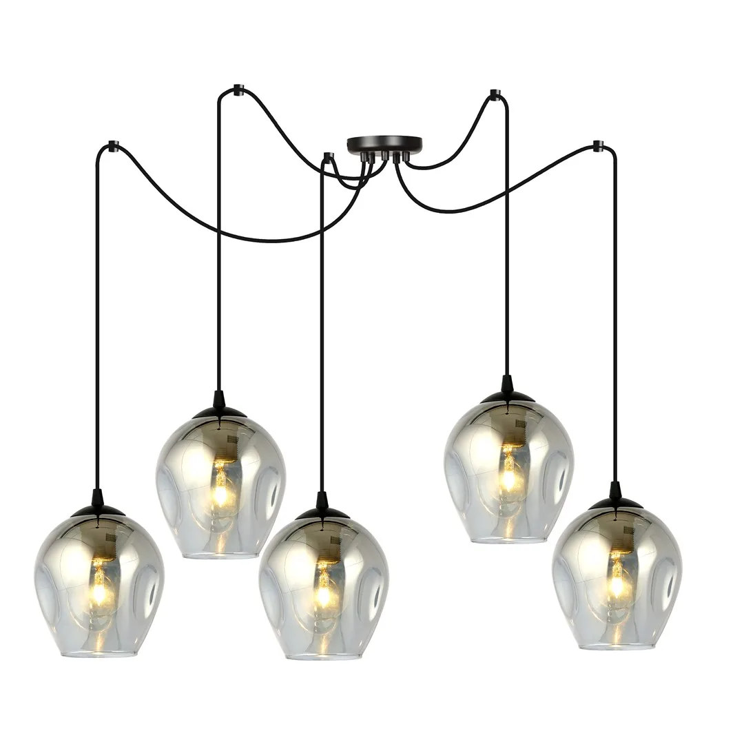 Emibig Lighting - Level 50cm - Taklampa - Rökfärgad