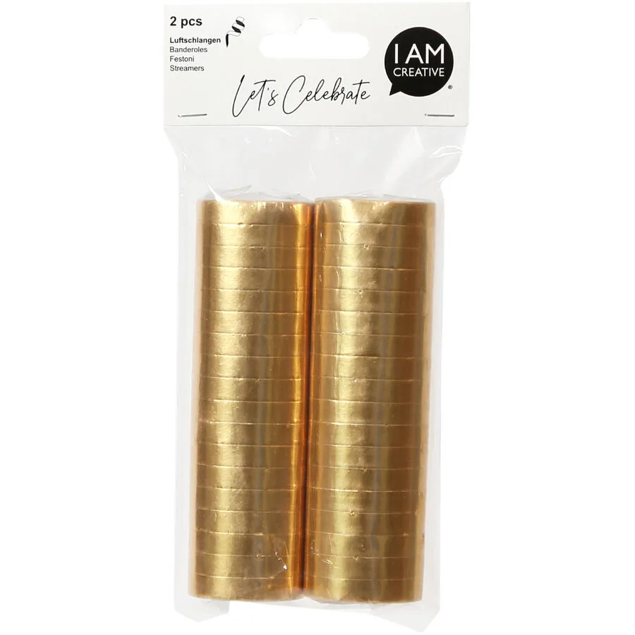 Girlande I am creative Gold Papier 21 cm