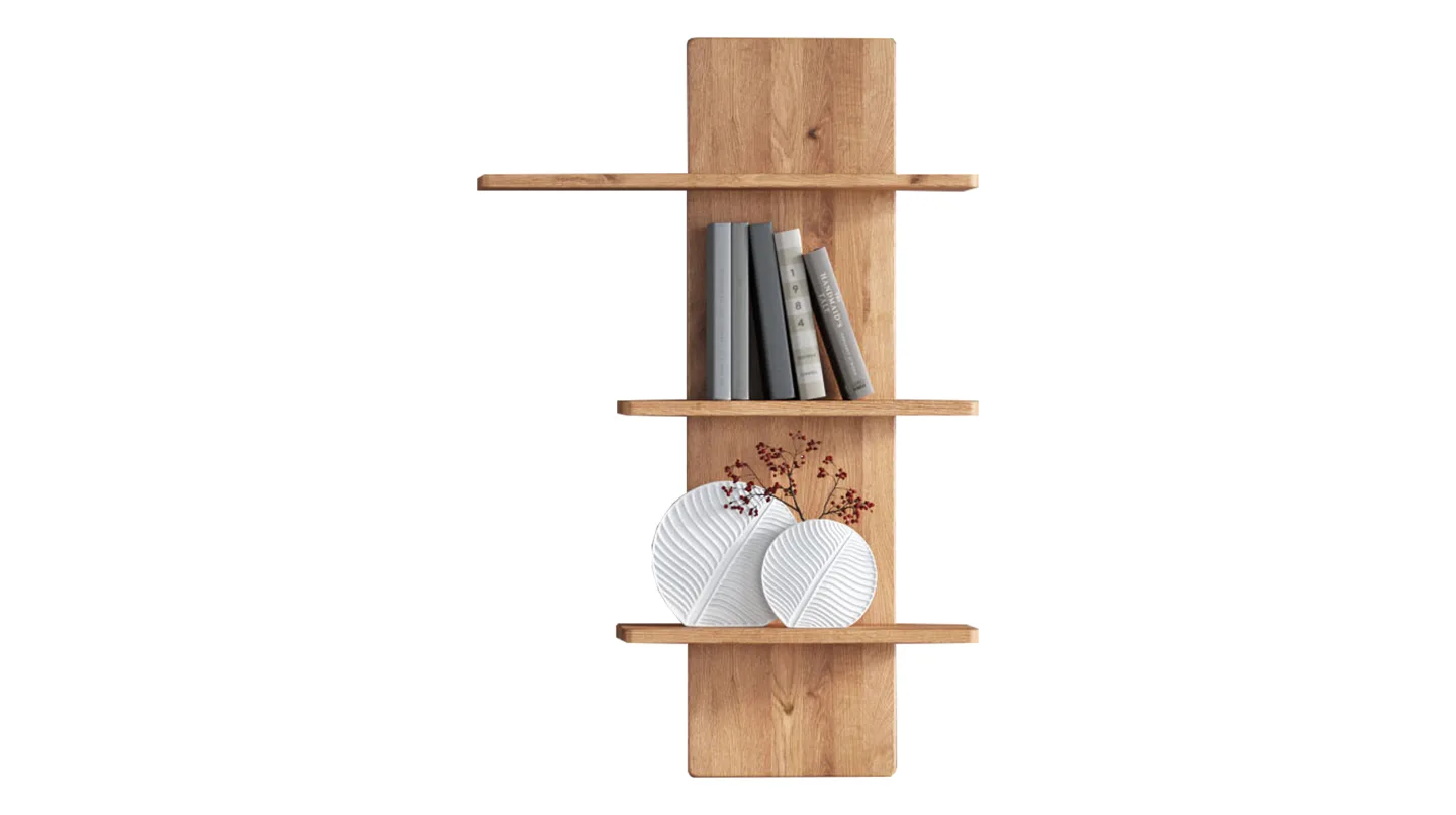 Wandboard Wildeiche massiv geölt 70 cm - LUCAS